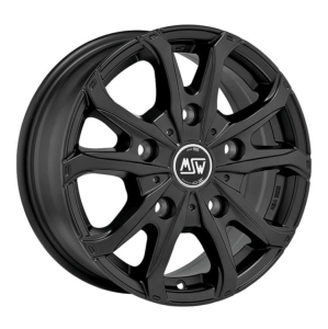 Felga aluminiowa MSW 48 VAN MATT BLACK / 5x108 16x7 ET 46