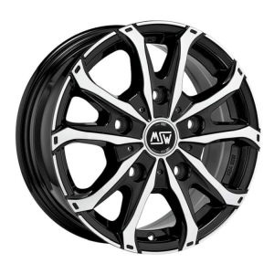 Felga aluminiowa MSW 48 VAN GLOSS BLACK FULL POLISHED / 5x120 18x7,5 ET 43