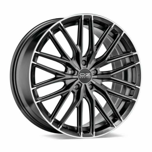 Felga aluminiowa OZ GRAN TURISMO HLT STAR GRAPHITE DIAMOND LIP / 5x108 20x8,5 ET 45