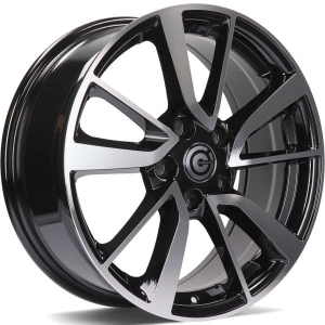 Felga aluminiowa Carbonado Japan 5x114,3 17x7 ET40 BFP - Black Front Polished