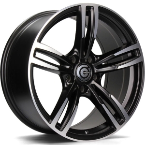 Felga aluminiowa Carbonado Diamond 5x120 17x8 ET33 MBFP - Matt Black Front Polished