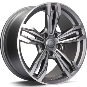 Felga aluminiowa Carbonado Dynamite 5x120 18x8,5 ET30 MAFP - Matt Anthracite Front Polished