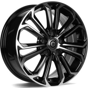 Felga aluminiowa Carbonado Panther 5x114,3 17x7 ET45 BFP - Black Front Polished