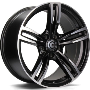 Felga aluminiowa Carbonado Diamond 5x120 18x8,5 ET33 MBFP - Matt Black Front Polished