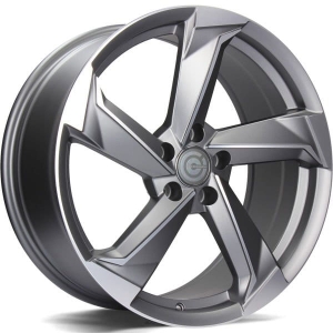 Felga aluminiowa Carbonado Twist 5x112 19x8,5 ET35 MAFP - Matt Anthracite Front Polished