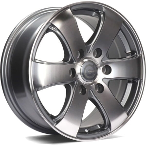 Felga aluminiowa Carbonado Mammuth 6x130 16x7 ET50 AFP - Anthracite Front Polished