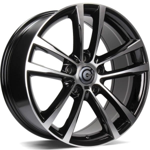 Felga aluminiowa Carbonado Speed 5x120 17x8 ET30 BFP - Black Front Polished