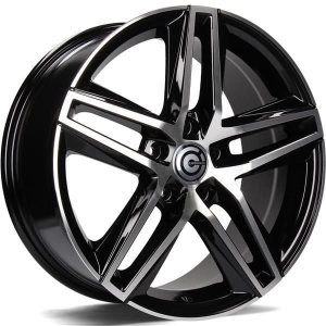 Felga aluminiowa Carbonado Stormy 5x112 17x7,5 ET42 BFP - Black Front Polished