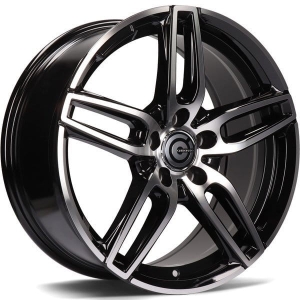 Felga aluminiowa Carbonado Way 5x112 17x7,5 ET45 BFP - Black Front Polished