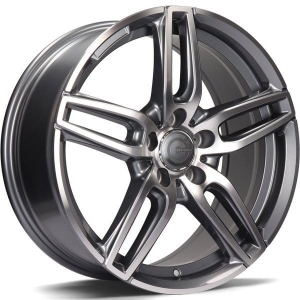 Felga aluminiowa Carbonado Way 5x112 17x7,5 ET45 AFP - Anthracite Front Polished