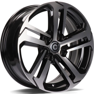 Felga aluminiowa Carbonado Toulouse 4x108 16x6,5 ET20 BFP - Black Front Polished