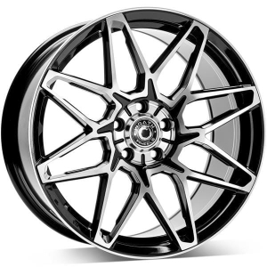 Felga aluminiowa Wrath Wheels WF-6 5x112 18x8 ET42 BP - Black polished