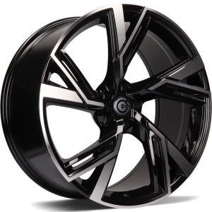 Felga aluminiowa Carbonado Rich 5x112 21x9,5 ET25 BFP - Black Front Polished
