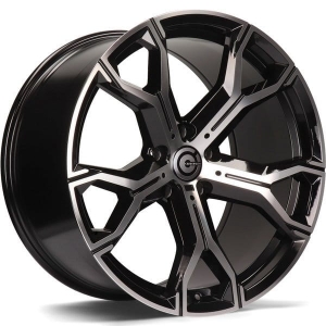 Felga aluminiowa Carbonado Ring 5x112 20x10,5 ET40 BFP - Black Front Polished