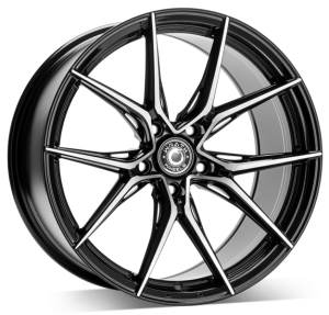 Felga aluminiowa Wrath Wheels WFX 5x120 19x9,5 ET40 BP - Black polished
