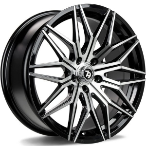 Felga aluminiowa seventy9 SV-O 5x112 18x8 ET35 BFP - Black Front Polished