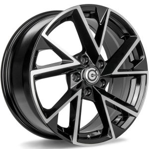 Felga aluminiowa Carbonado Summer 5x112 17x7 ET40 BFP - Black Front Polished