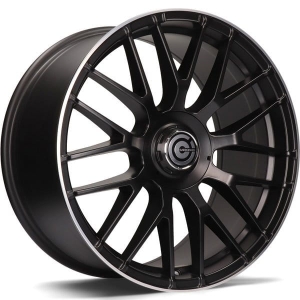 Felga aluminiowa Carbonado Dark 5x112 18x9 ET45 DMBLP - Deep Matt Black Lip Polished