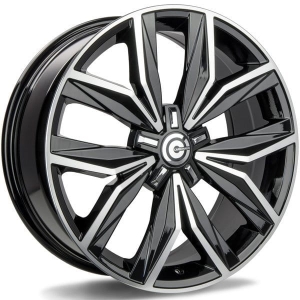 Felga aluminiowa Carbonado Disco 5x112 19x8 ET43 BFP - Black Front Polished