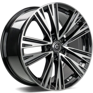 Felga aluminiowa Carbonado Stunt 5x112 19x8,5 ET30 BFP - Black Front Polished