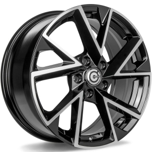 Felga aluminiowa Carbonado Summer 5x112 19x7 ET40 BFP - Black Front Polished