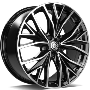 Felga aluminiowa Carbonado Desert 5x112 19x8 ET45 BFP - Black Front Polished