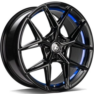 Felga aluminiowa seventy9 SCF-B 5x112 20x9 ET30 BGBIL - Black glossy blue inner lip