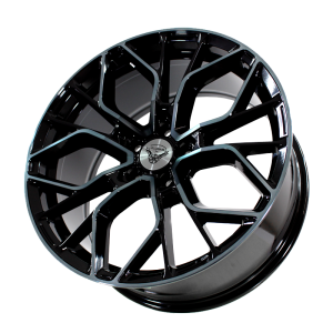 ALURIMS AR001 - 5x120 / 20x9.0 / ET30 - Gloss Black + Machined Face