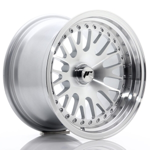 Felga Aluminiowa 15" JR Wheels JR10 15x9 ET0-20 Blank Silver Machined Face