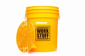 Work Stuff Detailing Bucket Yellow WASH + Separator - Wiadro do mycia auta 